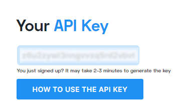API Key Appmarket.space